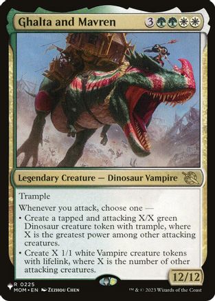 Ghalta and Mavren  [The List Reprints]