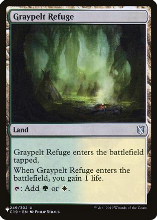 Graypelt Refuge (C19)  [The List Reprints]