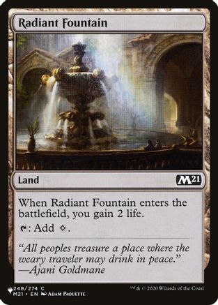 Radiant Fountain  [The List Reprints]