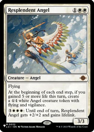 Resplendent Angel  [The List Reprints]