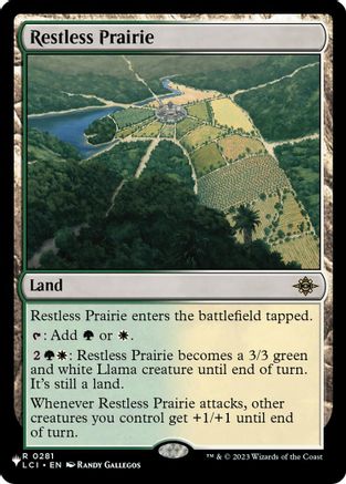 Restless Prairie  [The List Reprints]