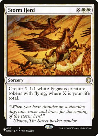 Storm Herd (KHC)  [The List Reprints]