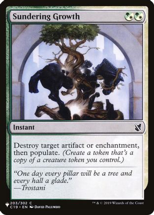 Sundering Growth  [The List Reprints]