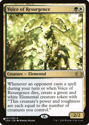 Voice of Resurgence  [The List Reprints]