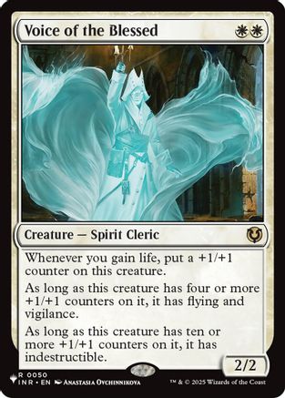 Voice of the Blessed  [The List Reprints]