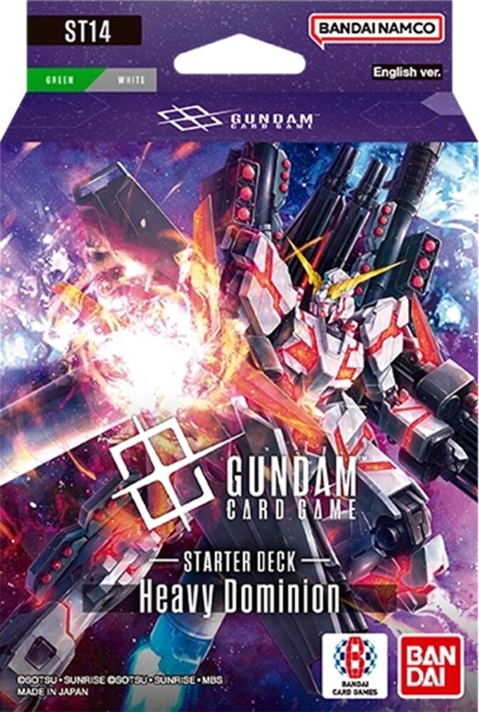 Gundam Card Game: Starter Deck Display – Heavy Dominion [ST14]