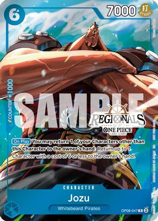 Jozu (Regional Participation Pack 2026 Vol.2) (OP08-047) - [One Piece Promotion Cards] Foil
