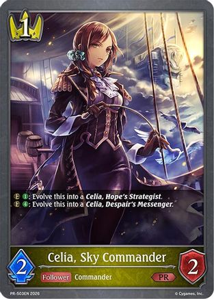 Celia, Sky Commander PR-503EN