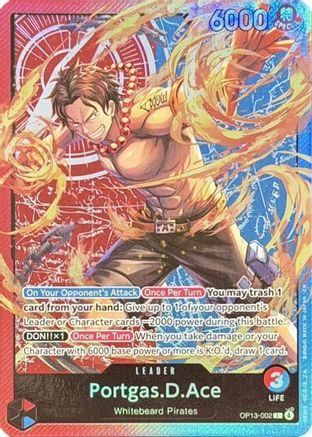 Portgas.D.Ace (Sound Loader Ace and Sabo Edition 2026) (OP13-002) - [One Piece Promotion Cards] Foil