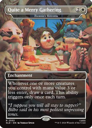 Quite a Merry Gathering - Tocasia's Welcome  [Secret Lair Drop Series] Foil