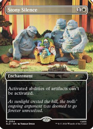 Stony Silence  [Secret Lair Drop Series] Foil