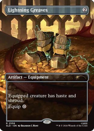 Lightning Greaves (2558)  [Secret Lair Drop Series]