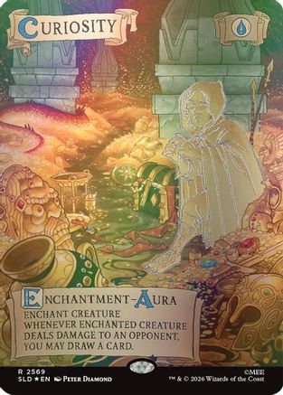Curiosity (2569) (Out Of Sight Foil)  [Secret Lair Drop Series] Foil