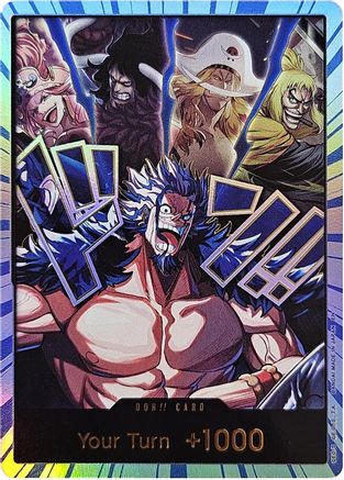 DON!! Card (Alternate Art) (Rocks) (Special Foil) - [The World's Strongest Warriors] Foil