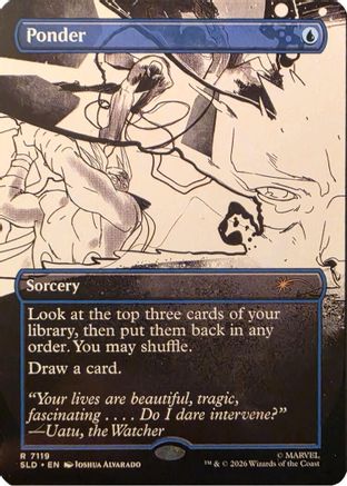 Ponder (7119)  [Secret Lair Drop Series]