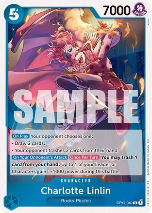 Charlotte Linlin (049) (OP17-049) - [The World's Strongest Warriors] Foil