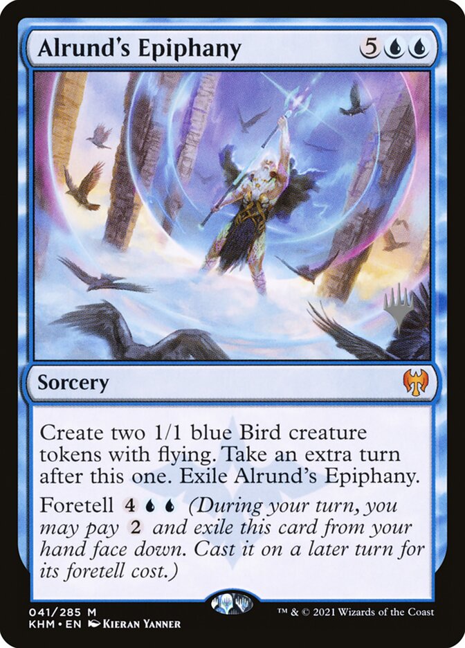 Alrund's Epiphany (Promo Pack) [Kaldheim Promos] Foil