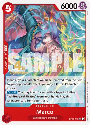 Marco (OP17-015) - [The World's Strongest Warriors Release Event Cards]