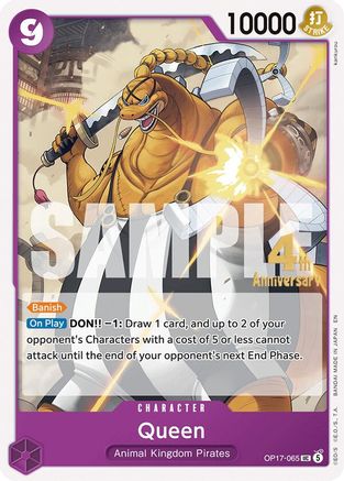 Queen (OP17-065) - [The World's Strongest Warriors Release Event Cards]