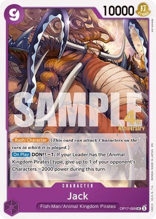 Jack (OP17-069) - [The World's Strongest Warriors Release Event Cards]
