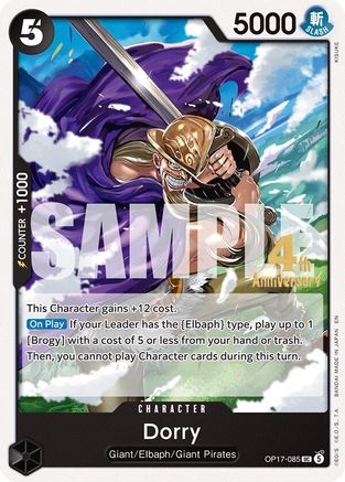 Dorry (OP17-085) - [The World's Strongest Warriors Release Event Cards]