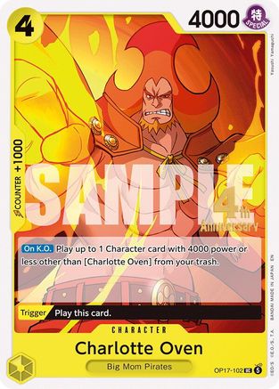 Charlotte Oven (OP17-102) - [The World's Strongest Warriors Release Event Cards]