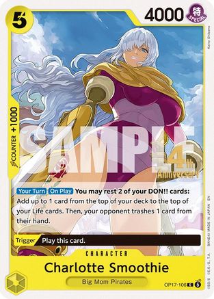 Charlotte Smoothie (OP17-106) - [The World's Strongest Warriors Release Event Cards]