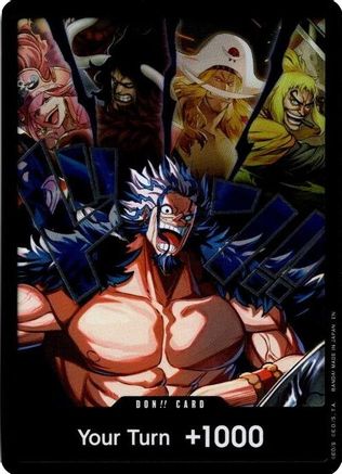 DON!! Card (Alternate Art) (Rocks) - [The World's Strongest Warriors]