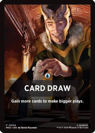 Card Draw Theme Card  [Commander: Marvel Super Heroes]