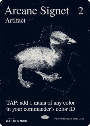 Arcane Signet (0215)  [Secret Lair x MSCHF: The Zeta Set]