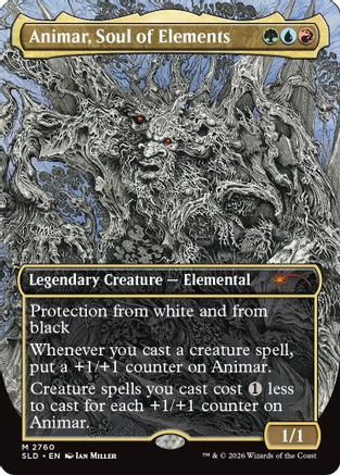Animar, Soul of Elements (2760)  [Secret Lair Drop Series]
