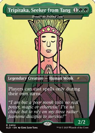 Tripitaka, Seeker from Tang - Dosan the Falling Leaf  [Secret Lair Drop Series] Foil