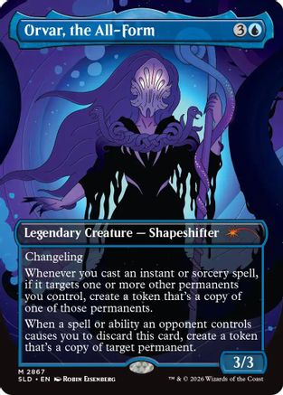 Orvar, the All-Form (2867)  [Secret Lair Drop Series] Foil