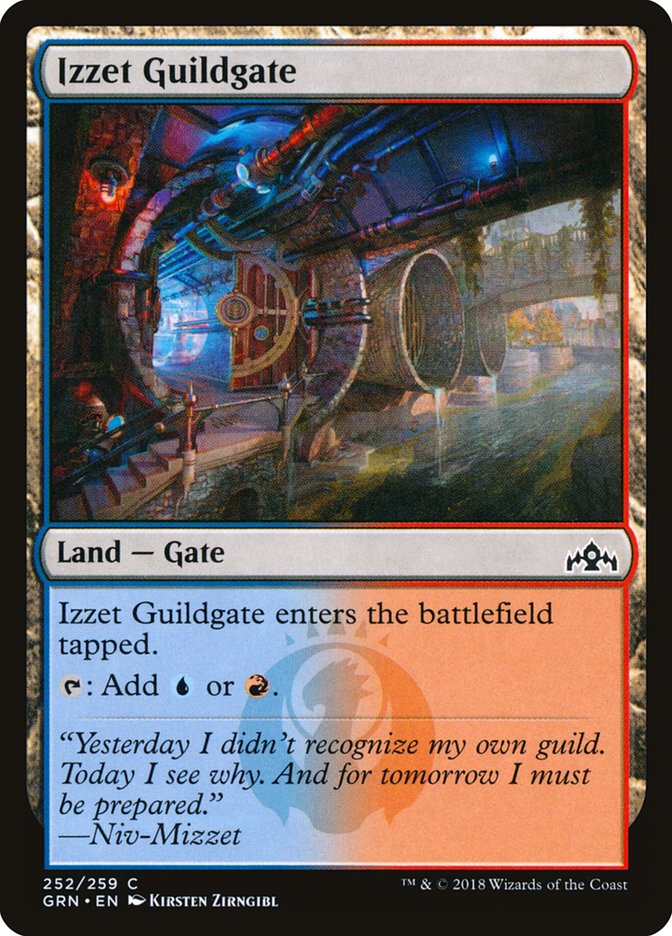 Izzet Guildgate (252/259) [Guilds of Ravnica] Foil