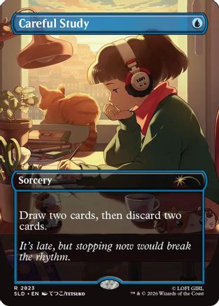 Careful Study (2823)  [Secret Lair Drop Series]