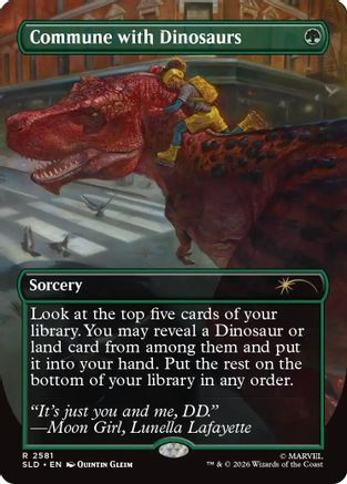 Commune with Dinosaurs  [Secret Lair Drop Series]