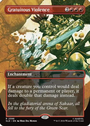 Gratuitous Violence  [Secret Lair Drop Series] Foil