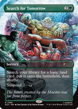 Search for Tomorrow  [Secret Lair Drop Series] Foil
