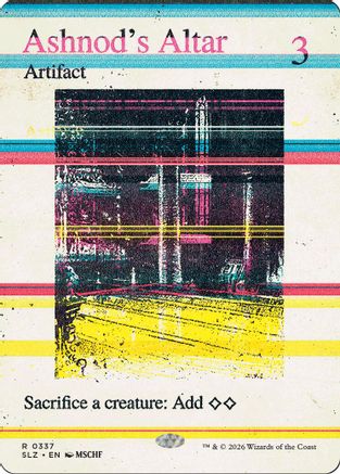 Ashnod's Altar (0337)  [Secret Lair x MSCHF: The Zeta Set]