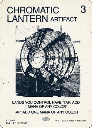 Chromatic Lantern (0096)  [Secret Lair x MSCHF: The Zeta Set]