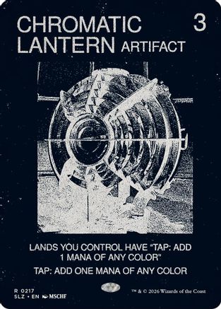 Chromatic Lantern (0217)  [Secret Lair x MSCHF: The Zeta Set]