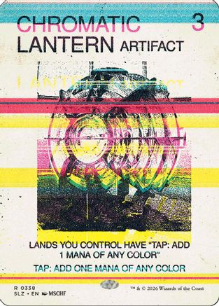 Chromatic Lantern (0338)  [Secret Lair x MSCHF: The Zeta Set]