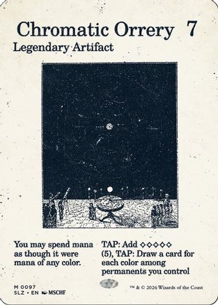 Chromatic Orrery (0097)  [Secret Lair x MSCHF: The Zeta Set]