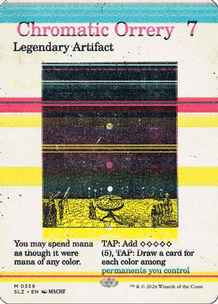 Chromatic Orrery (0339)  [Secret Lair x MSCHF: The Zeta Set]