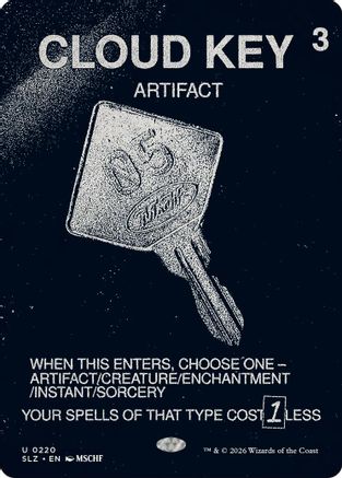 Cloud Key (0220)  [Secret Lair x MSCHF: The Zeta Set]