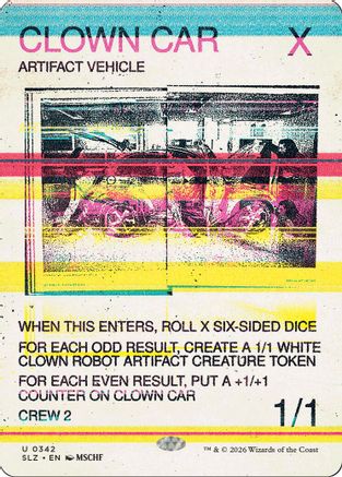 Clown Car (0342)  [Secret Lair x MSCHF: The Zeta Set]