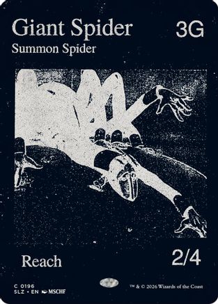 Giant Spider (0196)  [Secret Lair x MSCHF: The Zeta Set]
