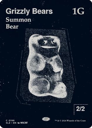 Grizzly Bears (0198)  [Secret Lair x MSCHF: The Zeta Set]