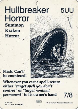 Hullbreaker Horror (0019)  [Secret Lair x MSCHF: The Zeta Set]