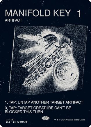 Manifold Key (0227)  [Secret Lair x MSCHF: The Zeta Set]
